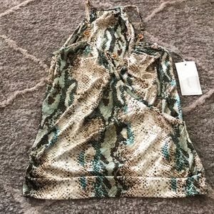 NET animal print shirt